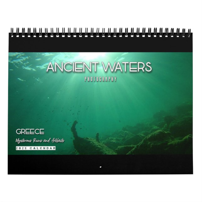 2025 Ancient Waters Photo Edition: Ruins&Artifacts Calendar (Cover)