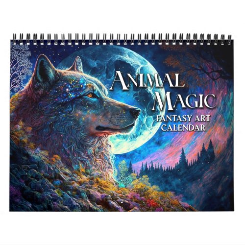 2025 Animal Magic Fantasy Art Calendar