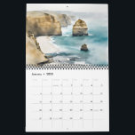2025 Australian Landscape Calendar<br><div class="desc">2025 Australian Calendar with art of Australian landscapes. 

-Blue and gold watercolour style art 
-15 Month Calendar 
-Australian Holidays 
-Australian Landscape Art

For full disclosure,  images have been made using AI software.</div>