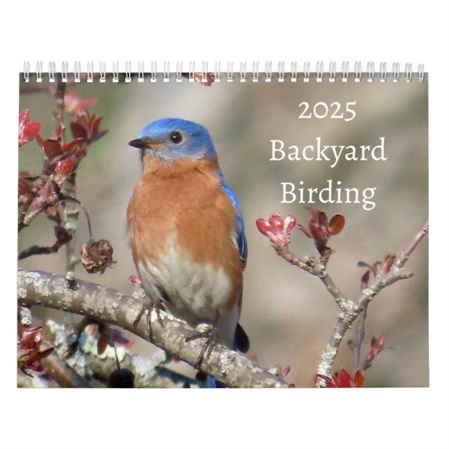 2025 Backyard Birding Calendar (Cover)