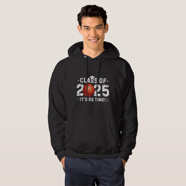 2025 Basketball Player -class of 2025- Graduation Hoodie (Front Full)