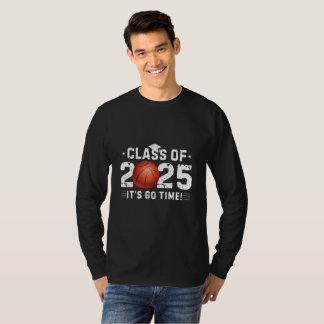 2025 Basketball Player -class of 2025- Graduation T-Shirt