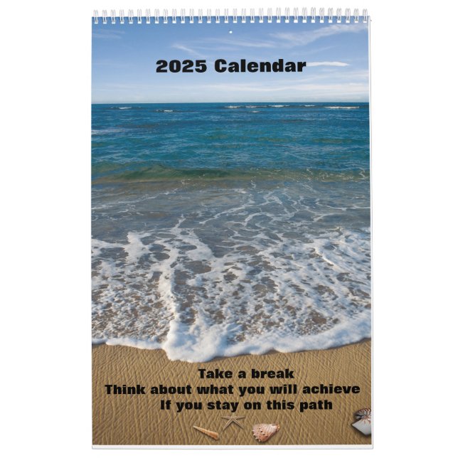2025 beach lovers  calendar (Cover)