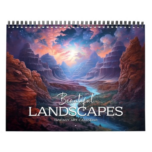 2025 Beautiful Landscapes 2 Calendar