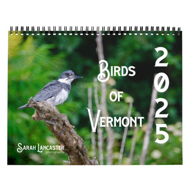 2025 Birds of Vermont Calendar (Cover)