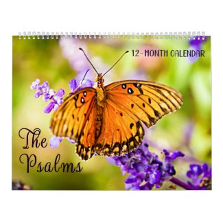 2025 Butterfly Book of Psalms Calendar