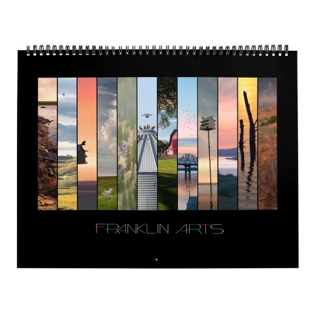 2025 Calendar - Farms, Fields, and Streams  (Cover)