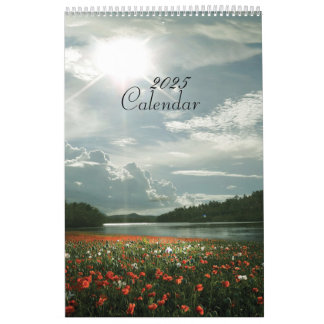 2025 Calendar Flowers filed 2