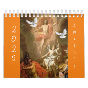 2025 Calendar Jesus Christ Catholic