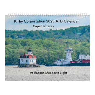 2025 Calendar Kirby ATB Tugs on the Hudson River