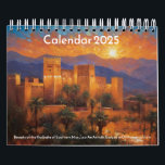 2025 Calendar of the Kasbahs of Southern Morocco<br><div class="desc">Discover the timeless beauty of the kasbahs of southern Morocco with this unique 2025 calendar. Each month immerses you in the fascinating architecture and breathtaking landscapes of the kasbahs, the traditional fortresses that tell the story of Morocco. From the majesty of the kasbahs of the Atlas Mountains to the hidden...</div>