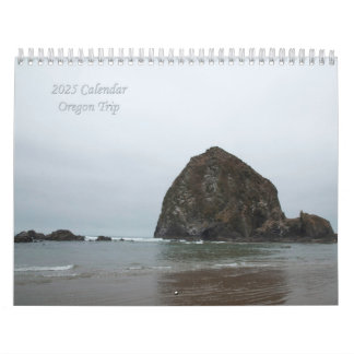 2025 Calendar Oregon Trip