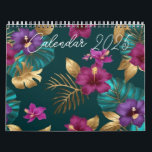 2025 Calendar tropical<br><div class="desc">Discover this beautiful tropical calendar designed to brighten up your year with exotic and vibrant designs. Each month features unique designs, including tropical roses, exotic flowers like hibiscus and bromeliads, and tropical birds like toucans, hummingbirds and macaws. The rich colors of purple, bright yellow, deep green and gold accents add...</div>