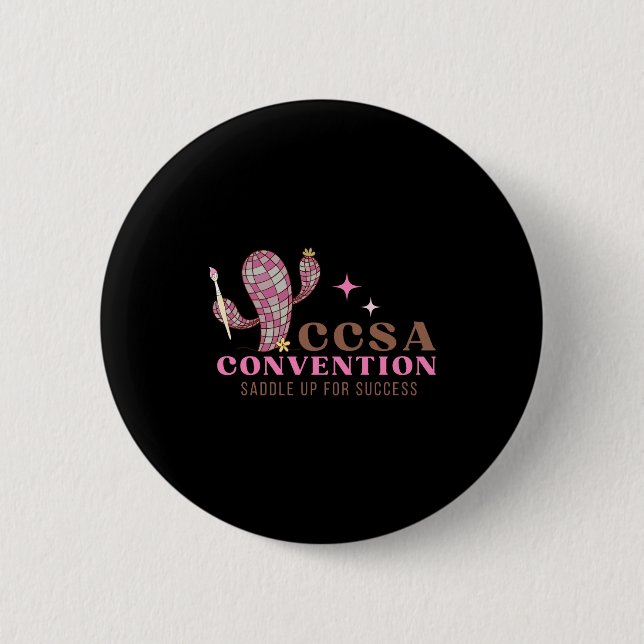 2025 Ccsa Convention  Button (Front)