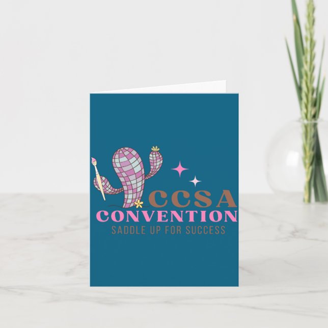 2025 Ccsa Convention  Card (Front)