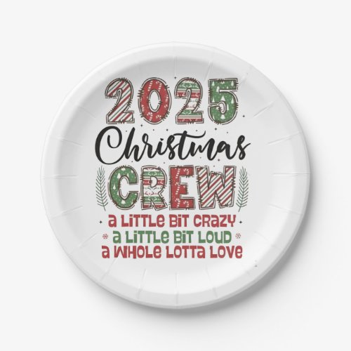 2025 Christmas Crew Family Matching Outfit Xmas 