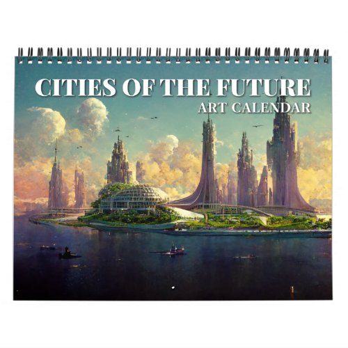 2025 Cities Of The Future Science Fiction Calendar