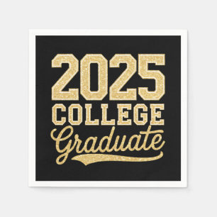 2025 College Graduate Graduation Senior School Napkins