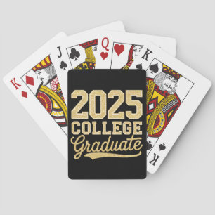 2025 College Graduate Graduation Senior School Poker Cards