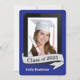 2025 Commencement Graduation Electronic Tablet Invitation