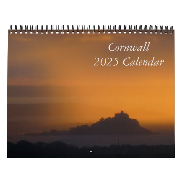 2025 Cornwall calendar (Cover)