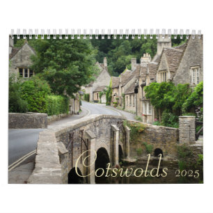 2025 Cotswolds towns photography Calendar