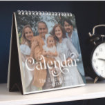 2025 Create Your Own Custom Family Photo Modern Calendar<br><div class="desc">2025 Custom Photo Calendar – Create Your Own Family Keepsake! Design your own custom photo calendar with ease! This trendy calendar template is designed with modern script typography for a sleek, stylish look that perfectly complements your cherished memories. Personalize each month by simply uploading 13 of your favorite family photos—one...</div>