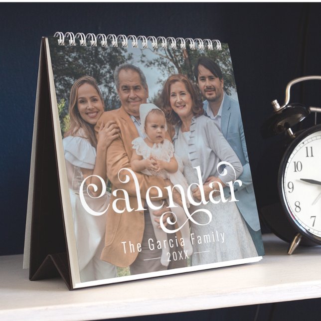 2025 Create Your Own Custom Family Photo Modern Calendar (Creator Uploaded)