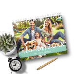 2025 Custom Family Photo Modern Script Calendar<br><div class="desc">2025 modern customizable family photo calendar with snowy background. Personalize with your special family moments! Also can be a thoughtful Christmas gift to your friends and family this festive season. Click on “personalize this template” to add your family photos, your custom text, or to change the font style, size or...</div>