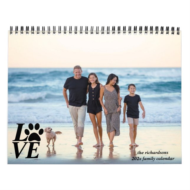 2025 Custom Photo Calendar Your Year Your Memories (Cover)