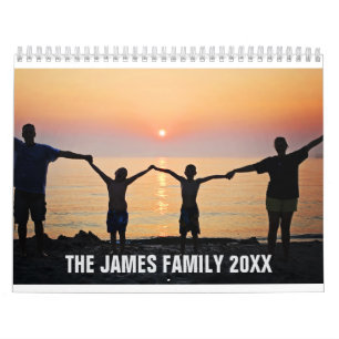 2025 Custom Photo Desk Calendar