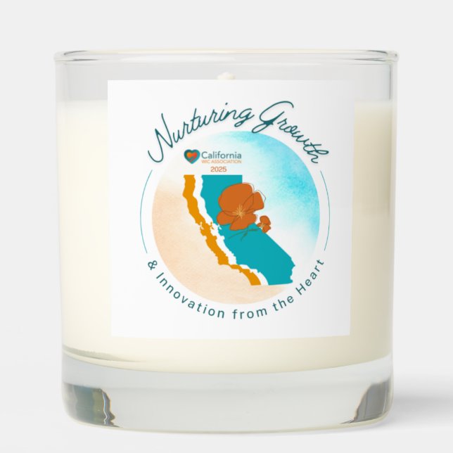 2025 CWA Annual Conference Vanilla Candle  (Front)