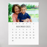 2025 CYO PHOTO DESK CALENDAR 5x7 NOVEMBER W/OUT Holder<br><div class="desc">2025 PERSONALIZED PHOTO CALENDAR 5x7 NOVEMBER -- PART OF A SET FOR 2025. This special Calendar comes as a set of twelve 5x7" prints - one showcasing each month. For each month you simply replace the existing photo with one of your own printed on custom Giclee photo prints! Add an...</div>