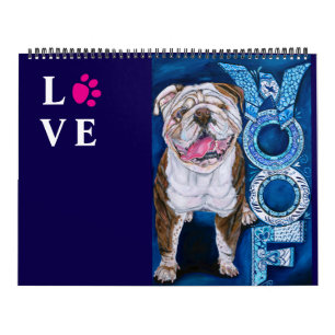 2025 Dog Artist Series Colorful Calendar! Calendar