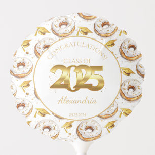 2025 Donuts and Degrees Graduation Balloon