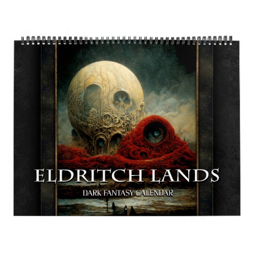 2025 Eldritch Lands 4 Dark Fantasy Art Calendar