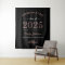 2025 Elegant Rose Gold Black Custom Graduation
