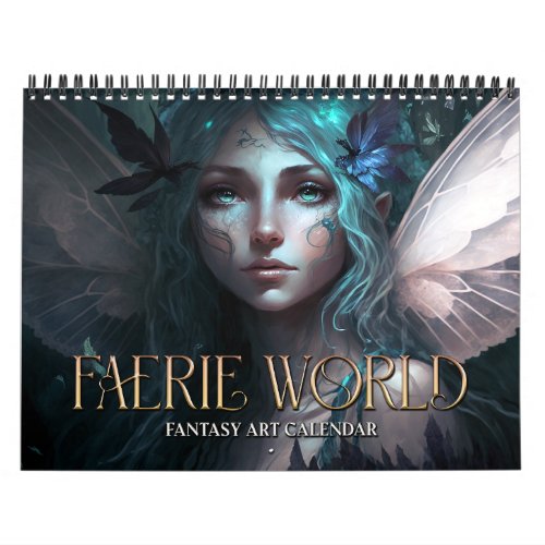 2025 Faerie World 2 Fantasy Art Calendar