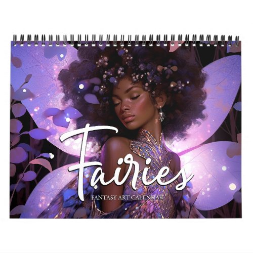 2025 Fairies 3 Fantasy Art Calendar