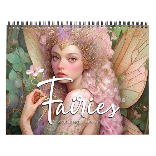 2025 Fairies 4 Fantasy Art Calendar