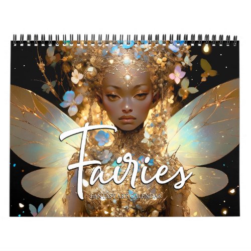 2025 Fairies 5 Fantasy Art Calendar
