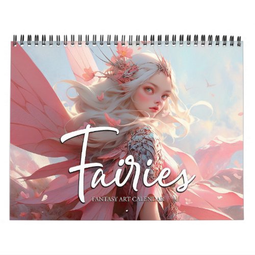 2025 Fairies 7 Fantasy Art Calendar