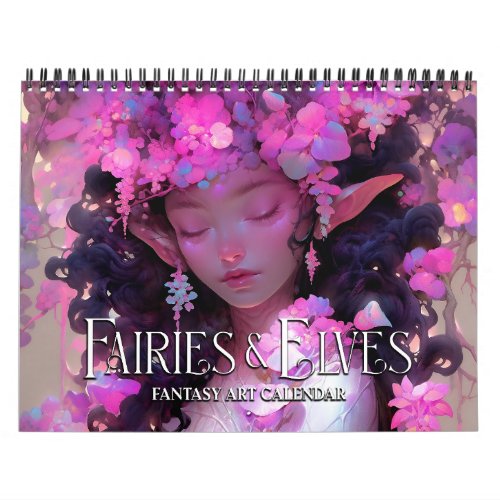 2025 Fairies  Elves Fantasy Art Calendar