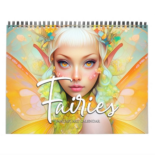 2025 Fairies Fantasy Art Calendar