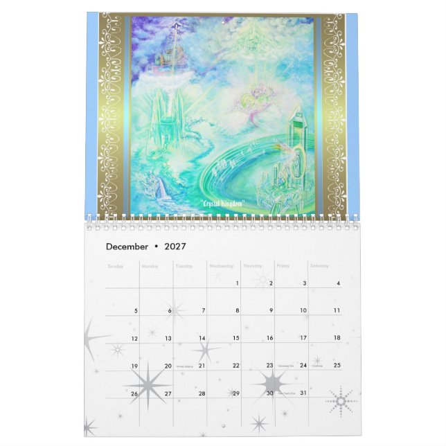 2025 Fantasy Art Calendar by Joyce Jackson (Dec 2027)