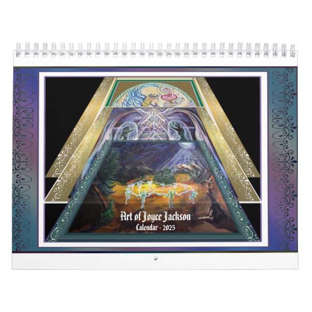 2025 Fantasy Art Calendar by Joyce Jackson (Cover)