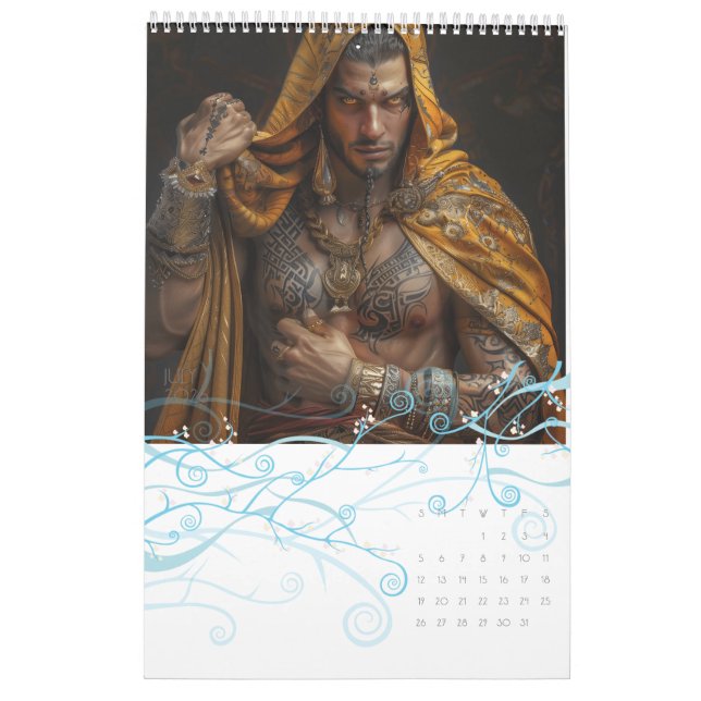 2025 Fantasy Art Calendar Digital Art (Jul 2026)