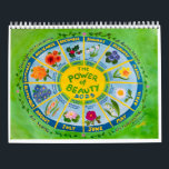 2025 Flower of the Month Inspirational Calendar<br><div class="desc">Every year I design and paint a calendar on an inspired theme. This year I had been painting flowers in my intuitive process painting and loved the beauty of their colors and shapes, and so decided to incorporate them into my yearly calendar. It seemed appropriate to go with the flowers...</div>
