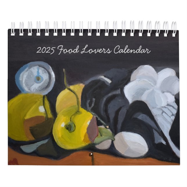2025 Food Lover’s Calendar (Cover)