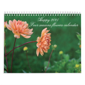 2025 Four Seasons flowers calendar